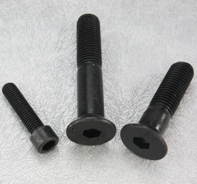 FLAT AND ROUND HEAD HEX SOCKET  SCREW