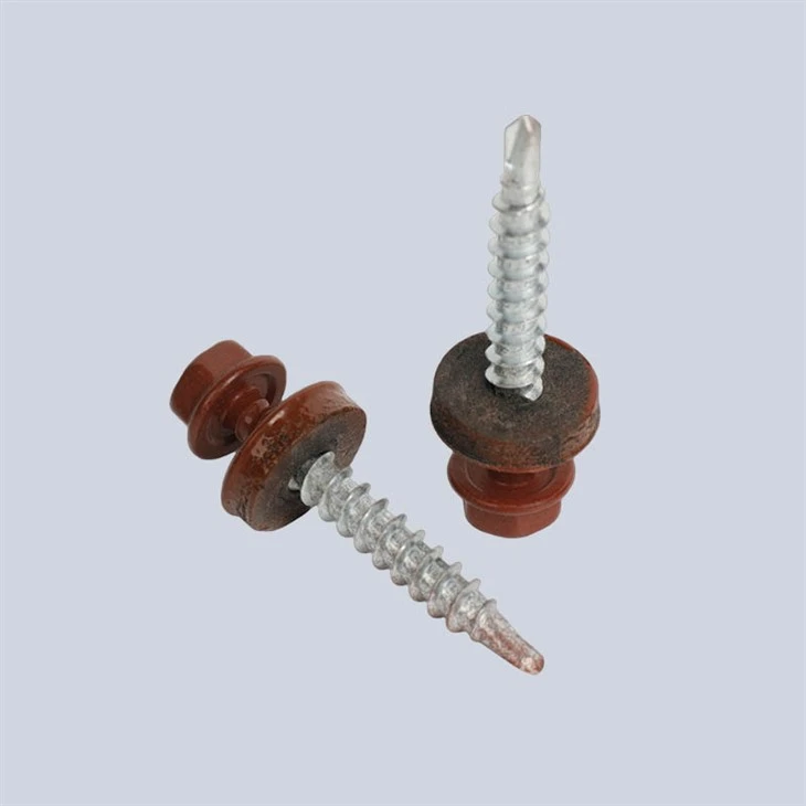 PAINTED HEX SELF DRILLING SCREW 2