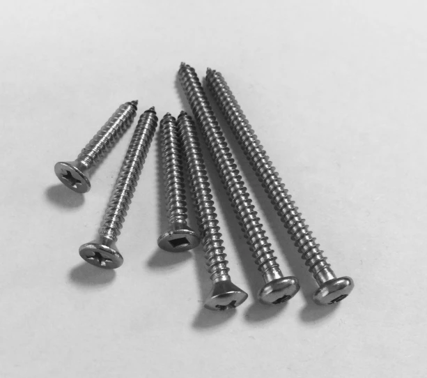 500 Pcs Self Tapping Screws For Metal-- 304/316 Stainless Steel Self Tapping Screws — 2.2 To 6.3 Phillips Flat Head For Metals, Wood And Plastic