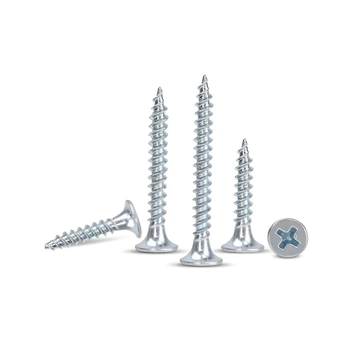 Carbon Steel Blue Zinc Plated Philip Bugle Head Drywall Screws