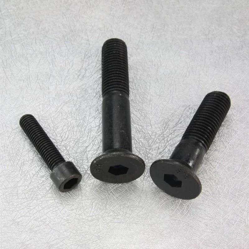 Countersunk Hexagon Socket Screws Black