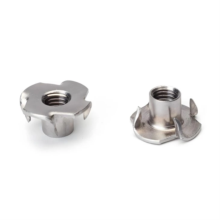 DIN1624 Stainless Steel Four Claws Tee Nut