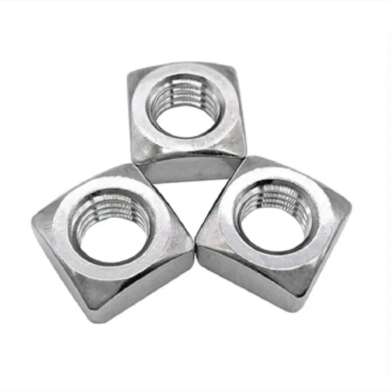 DIN557 Square Nuts Grade 2 Steel/Zinc Plated