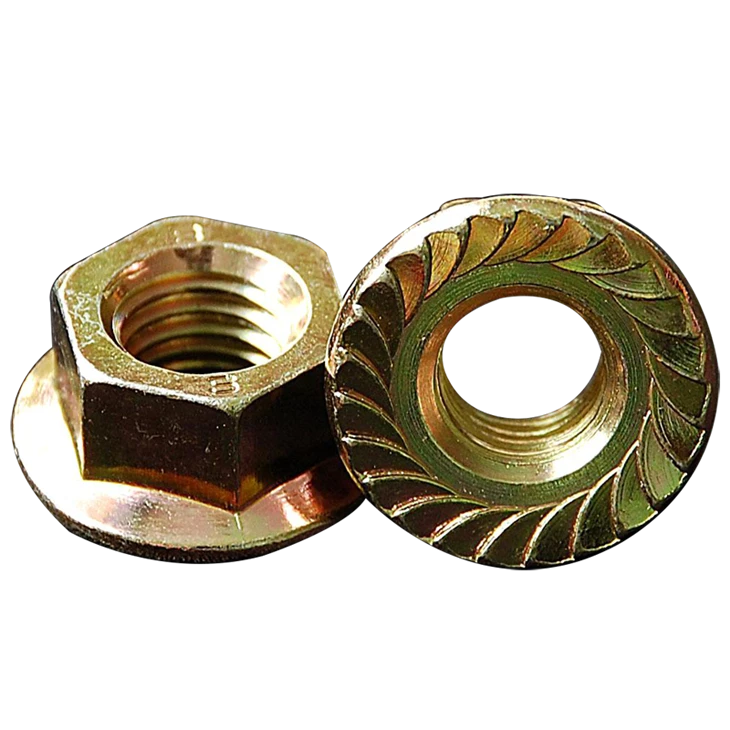 DIN6923 Hex Flange Nut Serrated Lock Nut