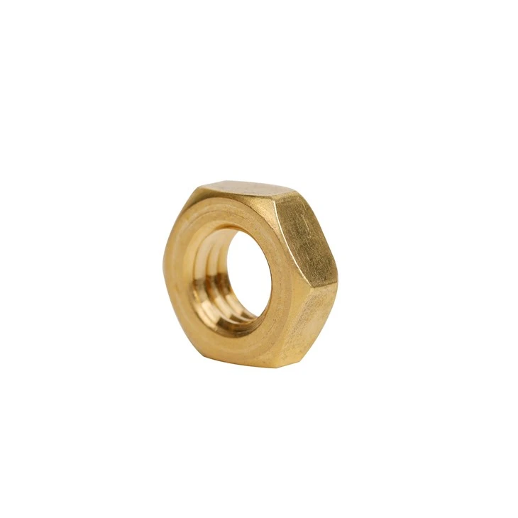 DIN936 Brass Hex Jam Nut