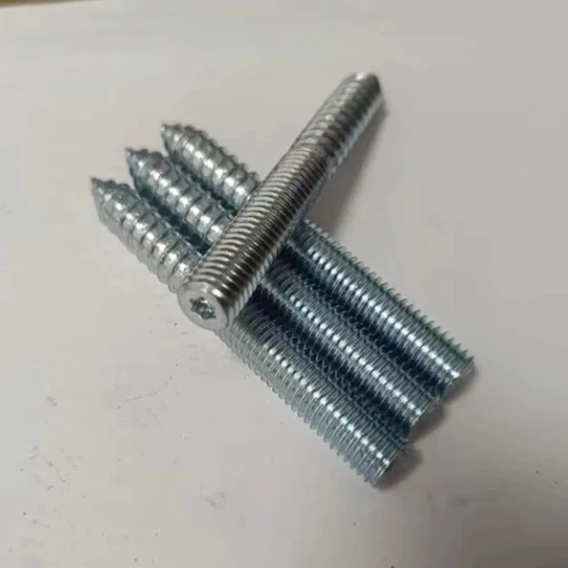 Dowel Screw Without Hex Zinc Plated