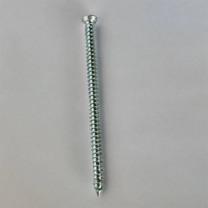Flat Head Concrete Screw With T30 Drive Cement Screws