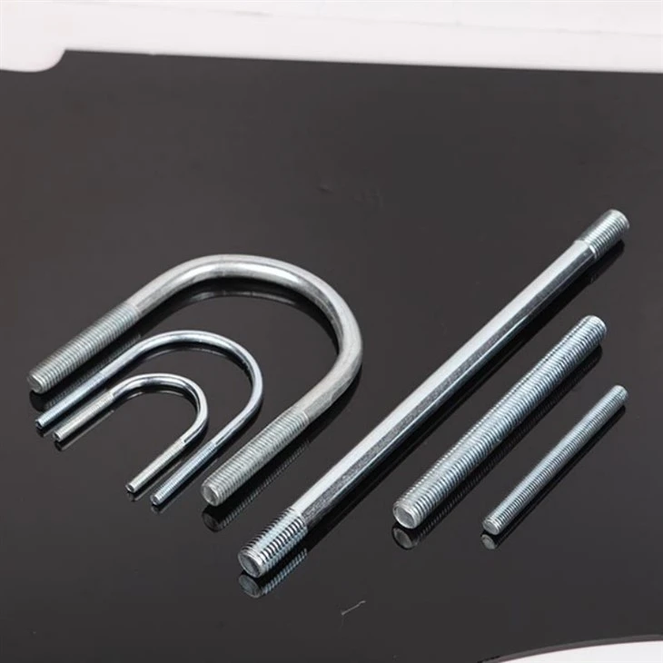 Galvanized U-Bolts And Threaded Studs Carbon Steel