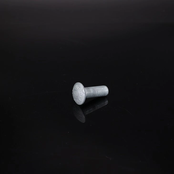 HDG Carriage Bolt DIN603 Mushroom Head