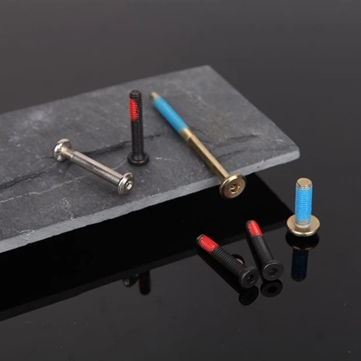 Hex Socket Blue Nylon Pan Head Machine Screw