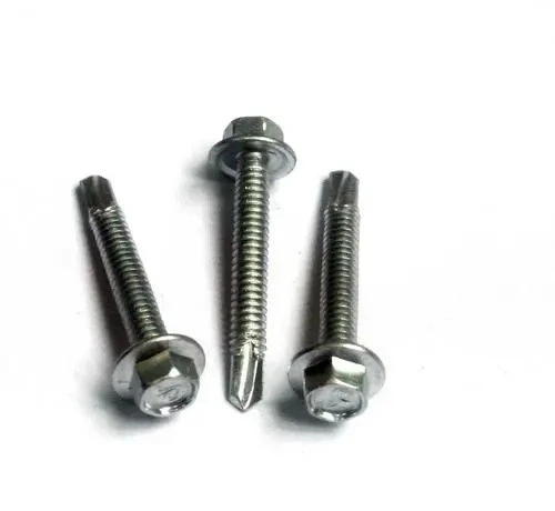 Hex Washer Head Carbon Steel Teck Self Drilling Screws