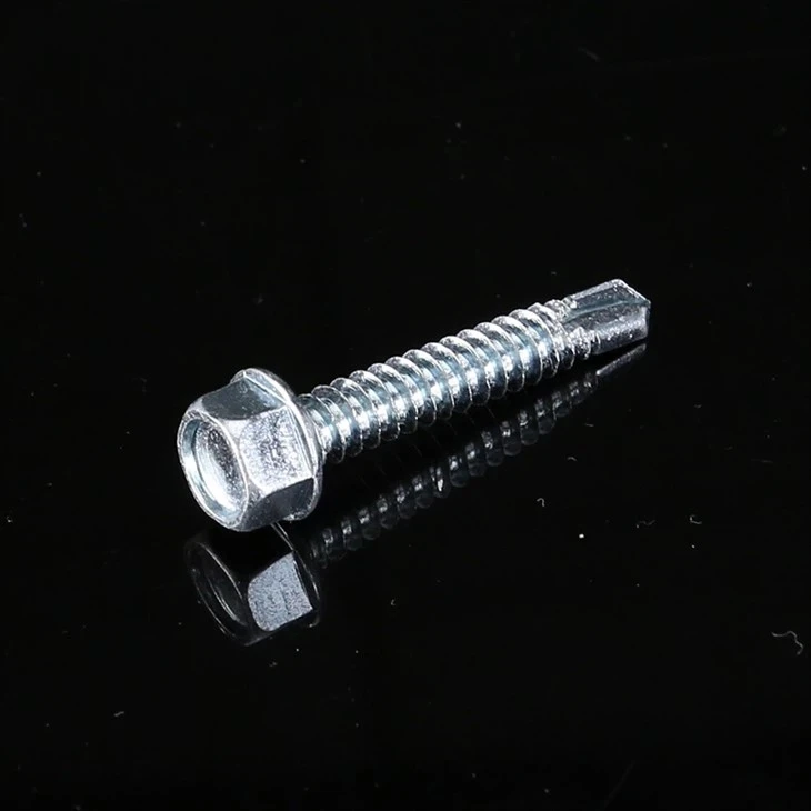 Hex Washer Head Carbon Steel Teck Self Drilling Screws