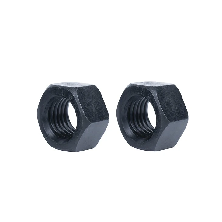 High Strength Black Oxide DIN934 UNC Hex Nuts