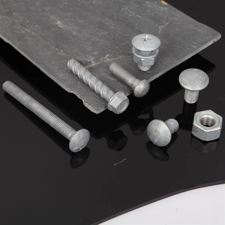 Hot Dip Galvanized Round Head Guard Rail Splice Bolt