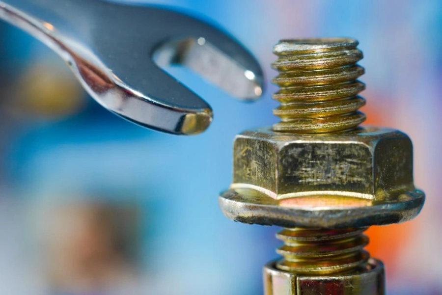 How to loosen the rusted screw and nut?