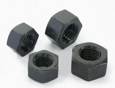 What are the standards for heavy hexagon nuts?