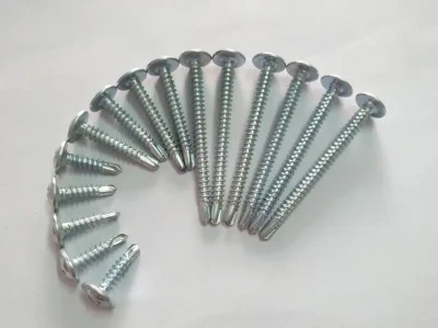 Why does the self-drilling and self-tapping nail head type not have an external hexagon?