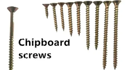 How to reinstall screws in chipboard