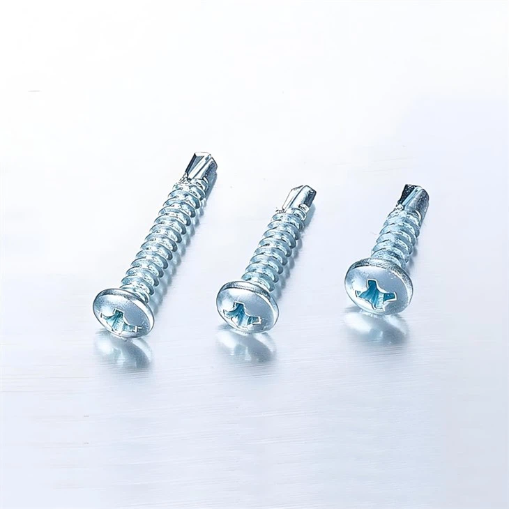 Pan Head Self Drilling Screws Zinc Phillips DIN7504N