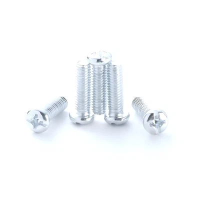 Pan Head Composite Slot Machine Screw Full Thread COMBINED Screws