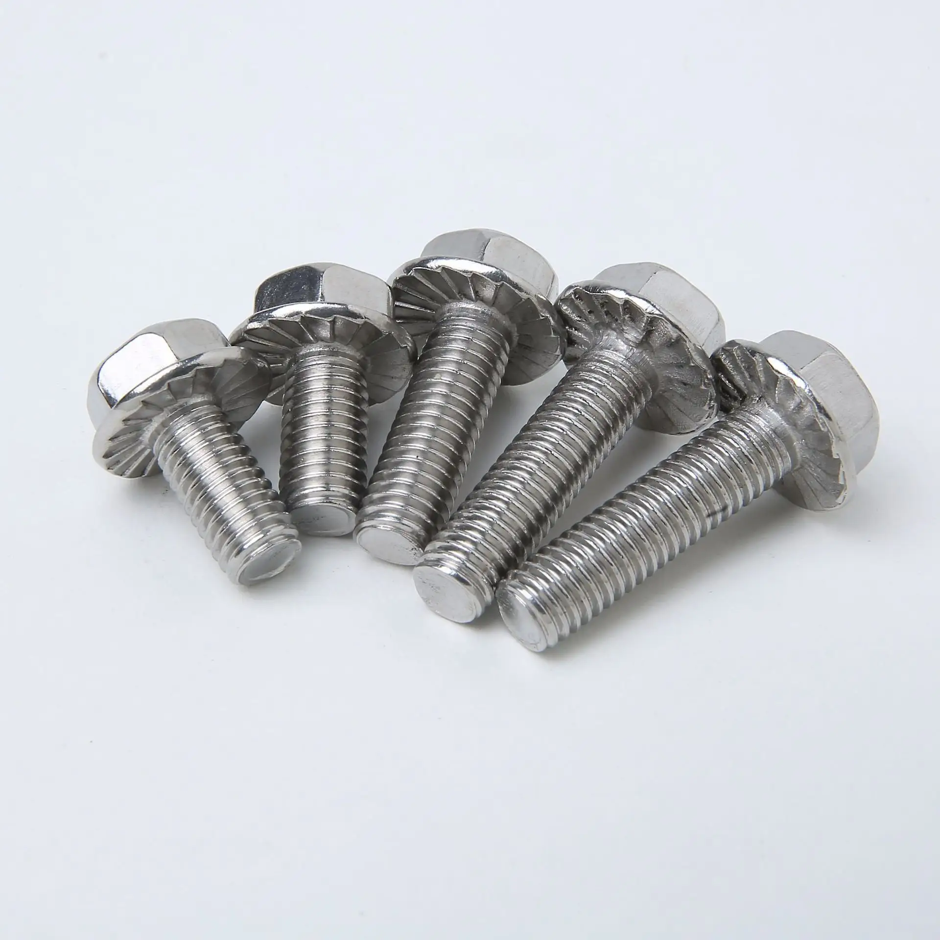 SS Hex Flange Bolt