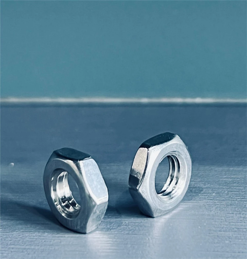 Stainless steel DIN934 Hexagon Nut DIN439 Hex Thin Nut